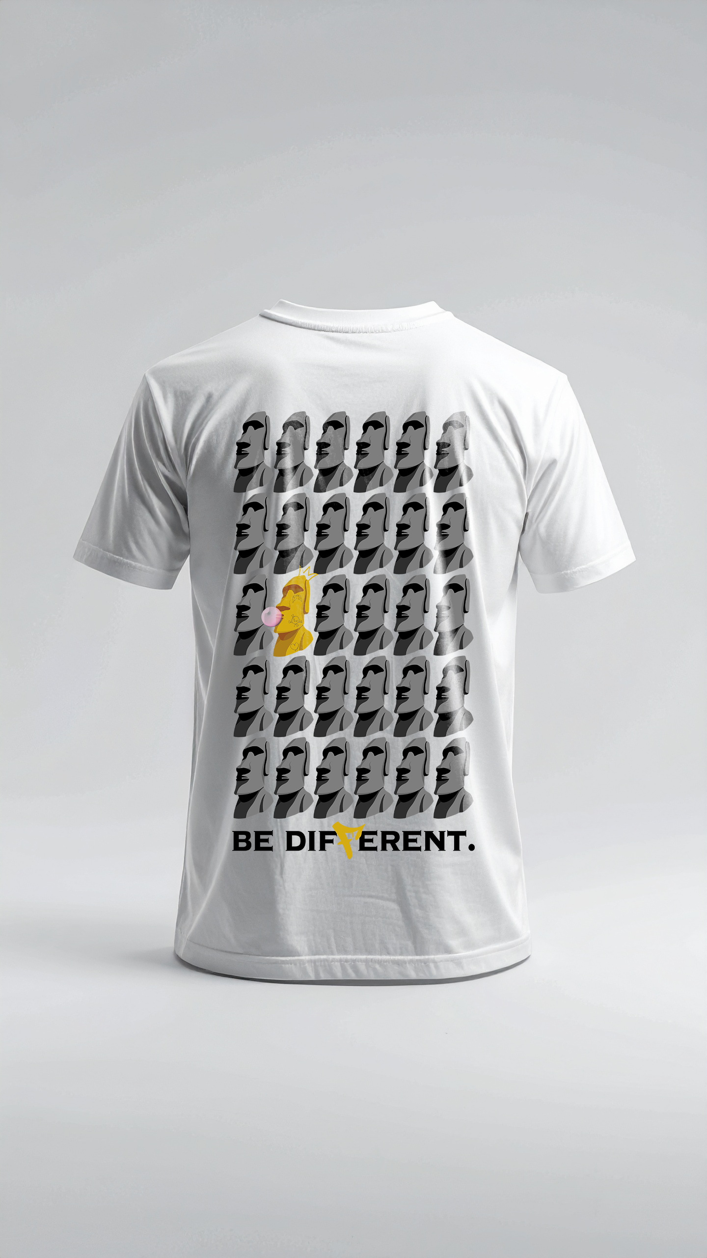 Camiseta Oversize "Be Different"