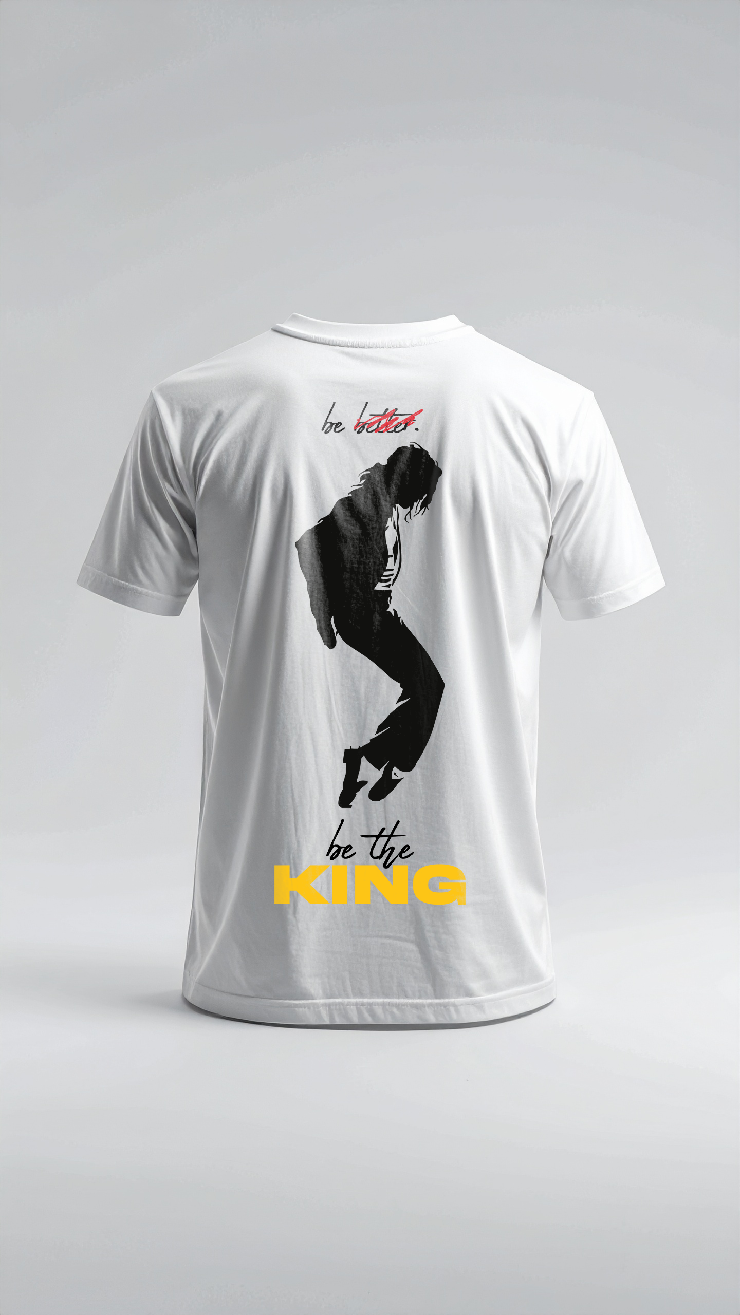 Camiseta Oversize "Be The King"