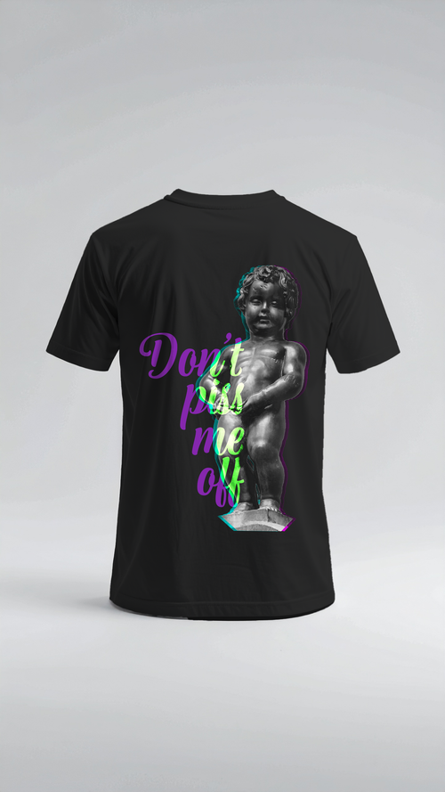 Camiseta Oversize "Don’t Piss Me Off"